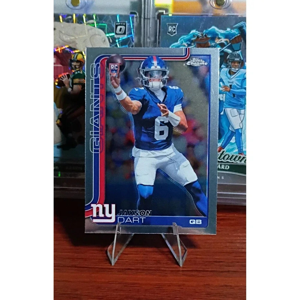 2025 Topps Chrome - Rookies Jaxson Dart #306 (RC)